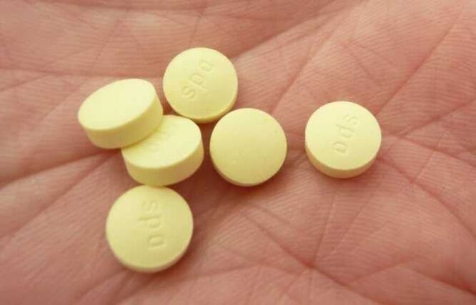 Cervical osteochondrosis tablets