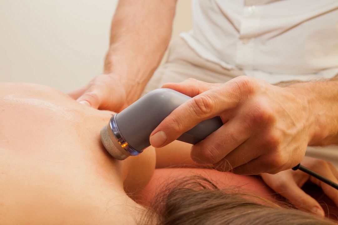 Massager for treating cervical osteochondrosis