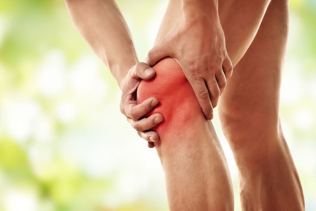 Symptoms of knee joint disease